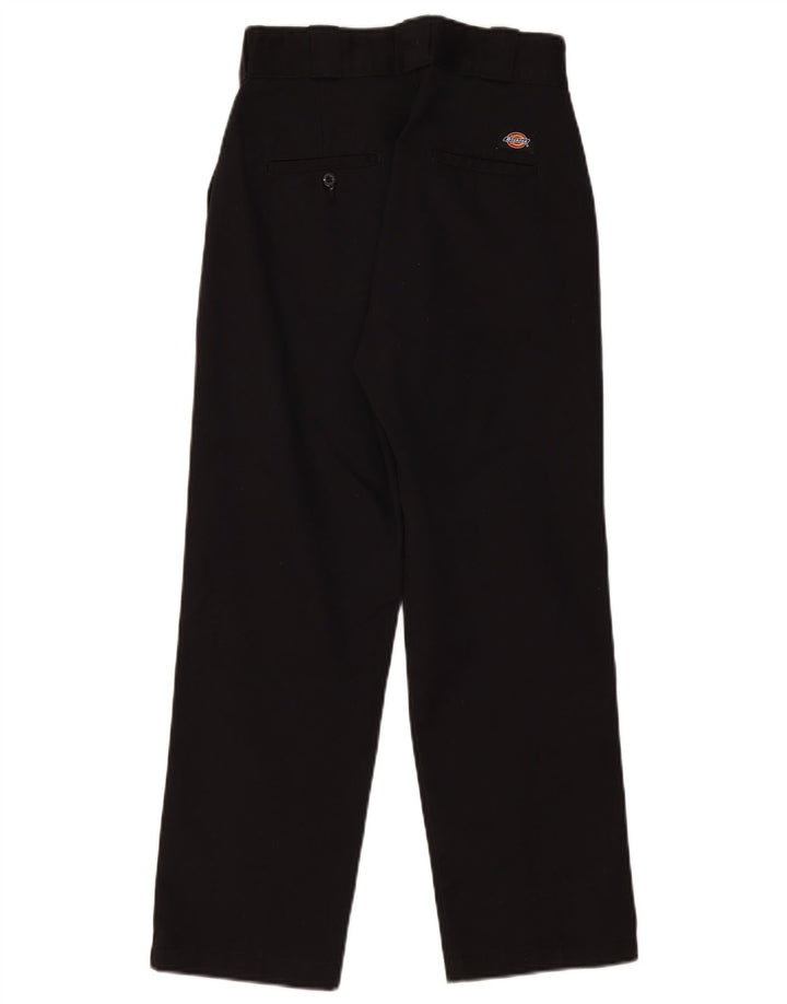 Pantaloni chino drepti pentru femei Dickies L26 L26 Poliester negru
