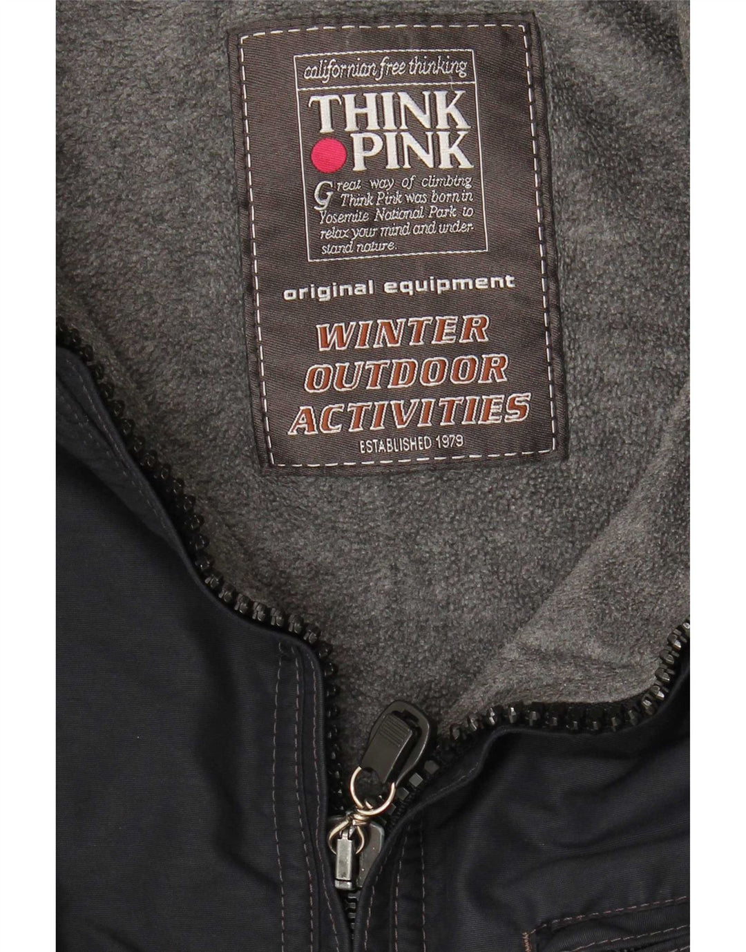 Jachetă Windbreaker Bomber pentru bărbați Think Pink UK 42 XL Bleumarin