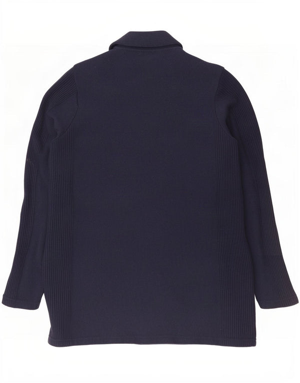 Pulover cardigan pentru femei Laura Biagiotti UK 12 Medium Bleumarin