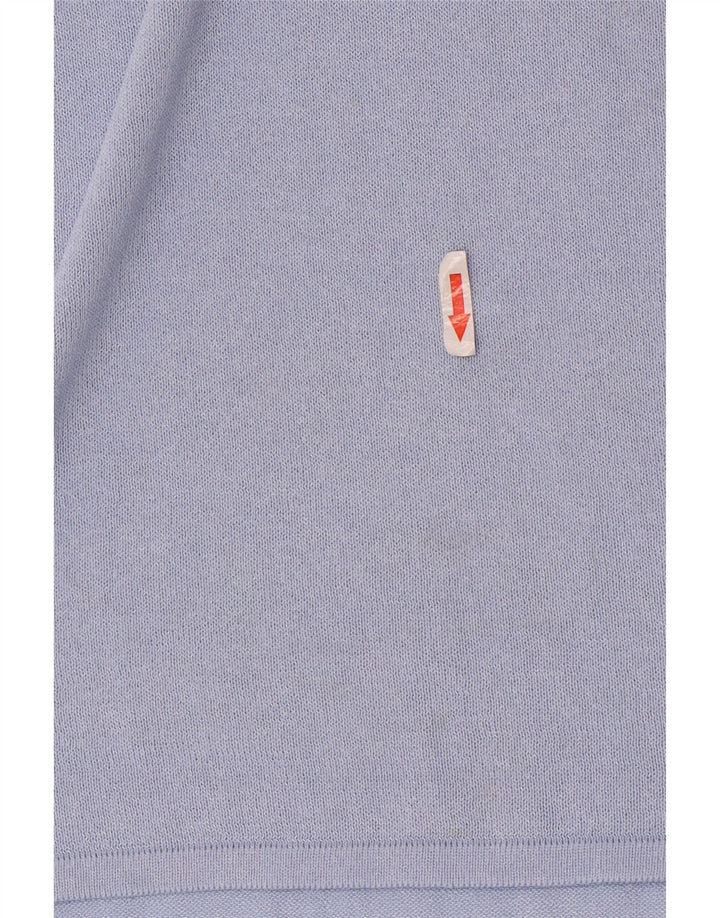 Marks & Spencer Top pentru femei cu mânecă lungă UK 8 Small Blue Viscose