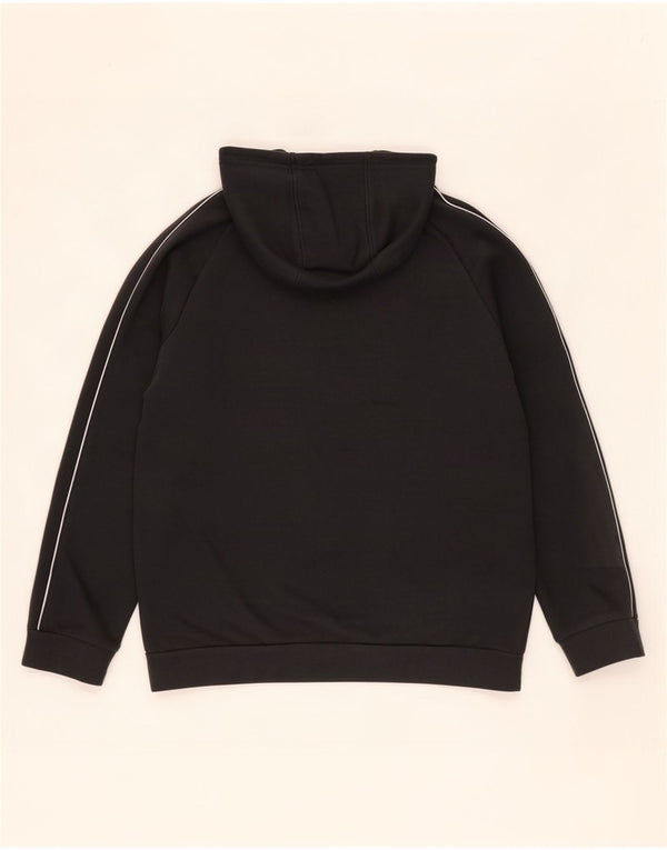 Pulover Adidas pentru bărbați, bumbac mare, negru