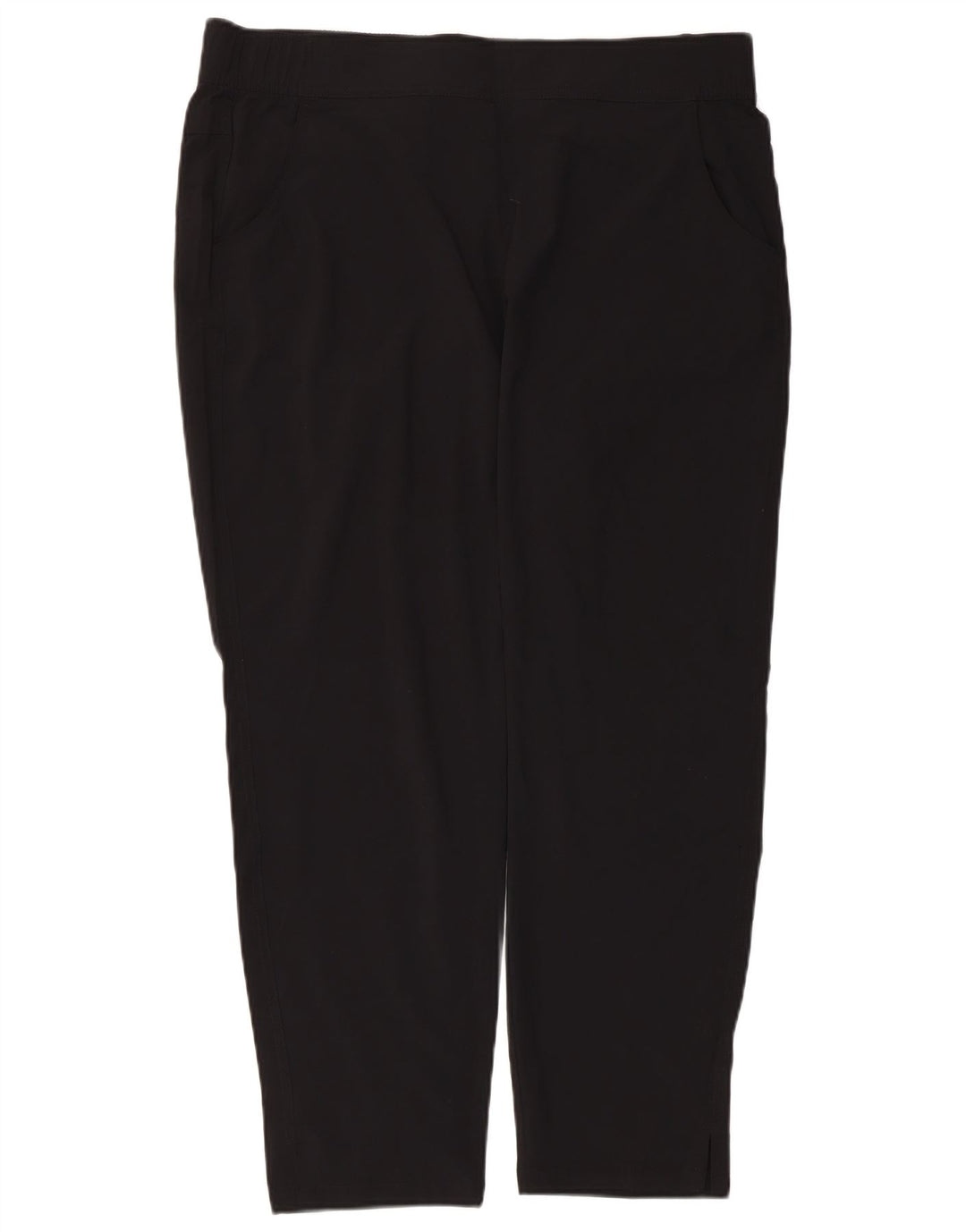 Eddie Bauer Pantaloni drepți casual pentru femei L36 L27 Poliester negru