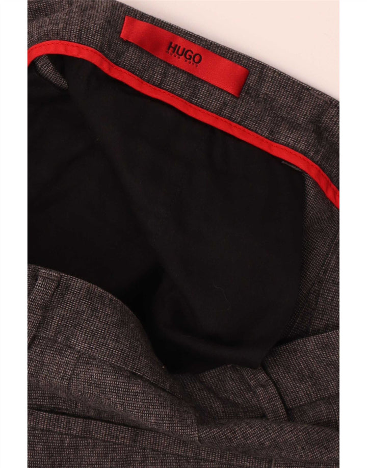 Pantaloni chino slim pentru bărbați Hugo Boss L32 L31 gri