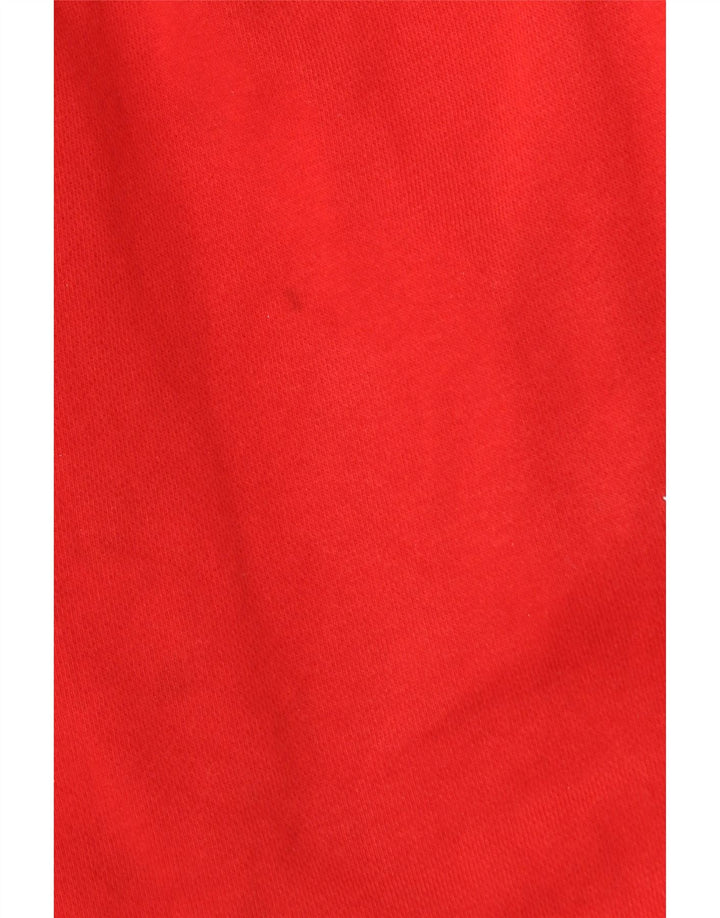 Pantaloni de trening pentru femei ADIDAS Joggeri UK 12 Bumbac roșu mediu