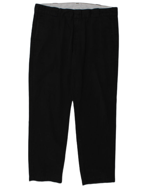 Pantaloni chino drept bărbați Carhartt W36 L32 bumbac negru