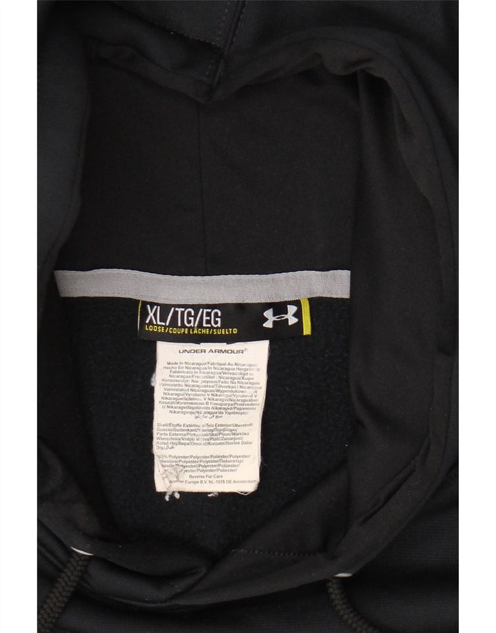 Pulover grafic pentru bărbați UNDER ARMOUR XL, poliester bleumarin