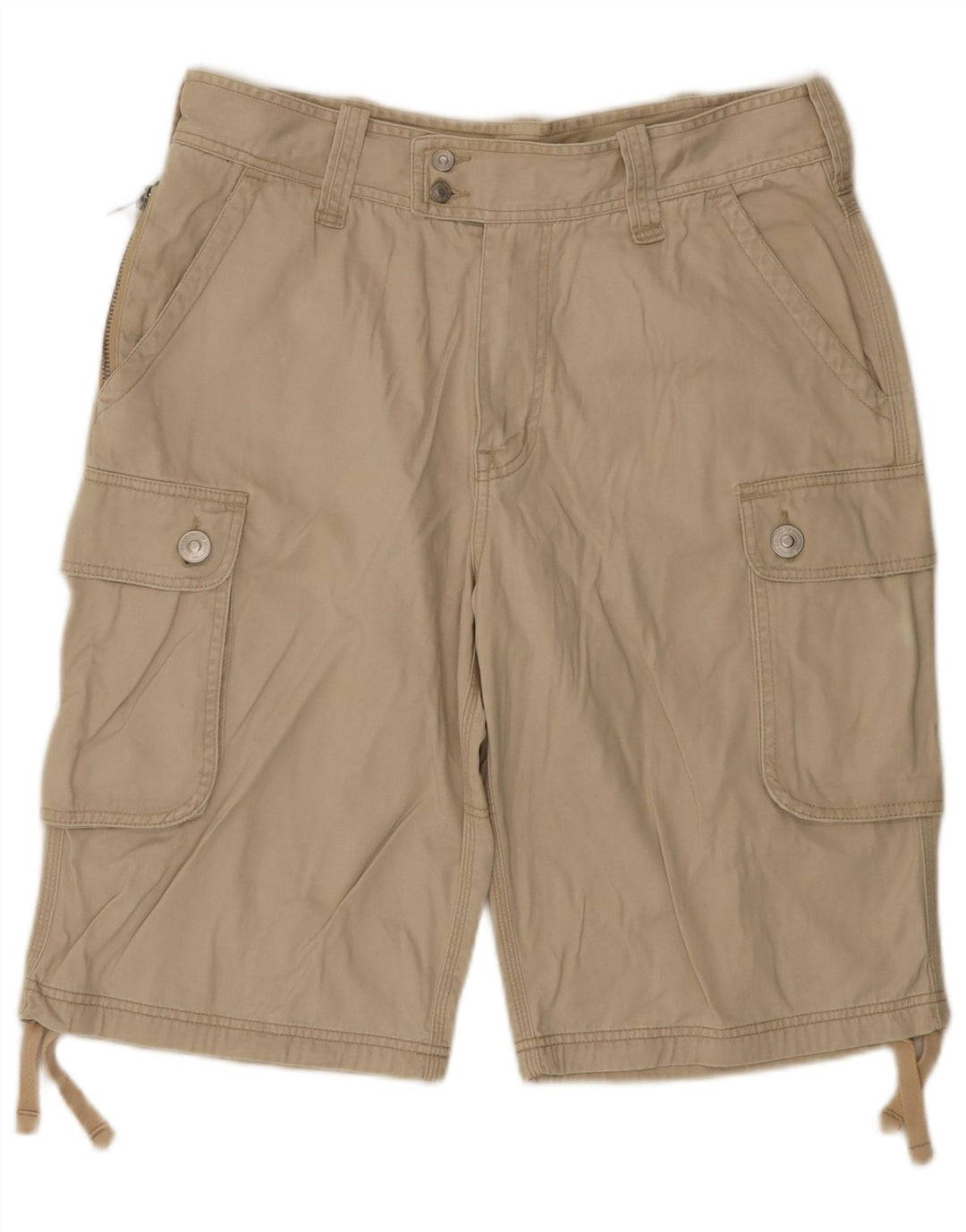 Pantaloni scurți cargo Benetton pentru bărbați IT 48 Medium W36 Bej Bumbac