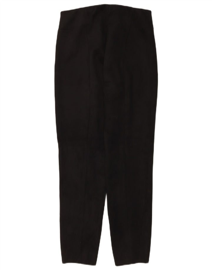 Pantaloni casual slim pentru femei Zara L30 L27 Negru Poliester