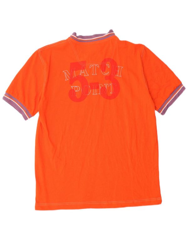 Tricou polo barbati Diadora XL bumbac portocaliu