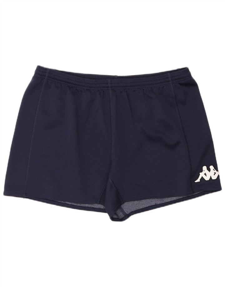 Pantaloni scurți sport Kappa pentru bărbați, mari, bleumarin, poliester
