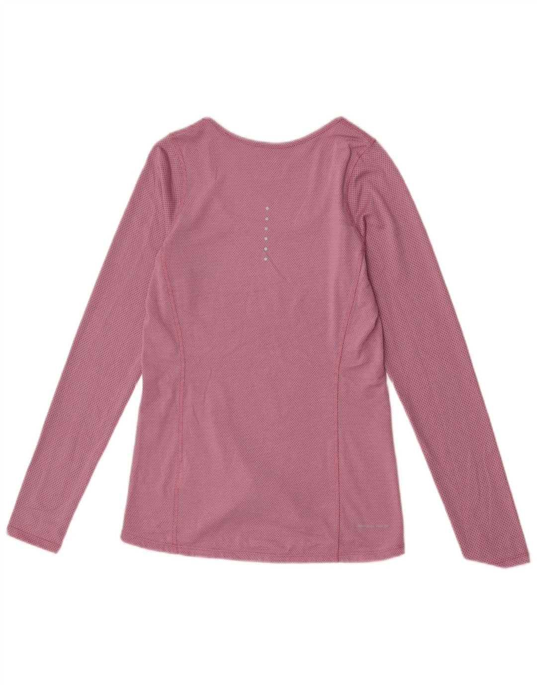 Top pentru femei Nike cu mânecă lungă UK 6 XS roz poliester