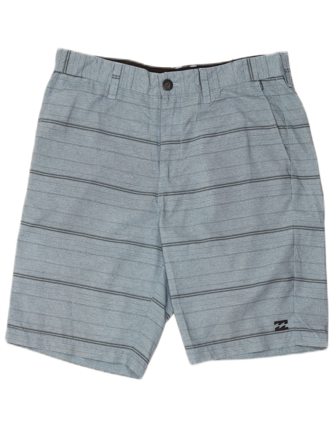 Pantaloni scurți chino pentru bărbați Billabong W33 poliester cu dungi albastre medii
