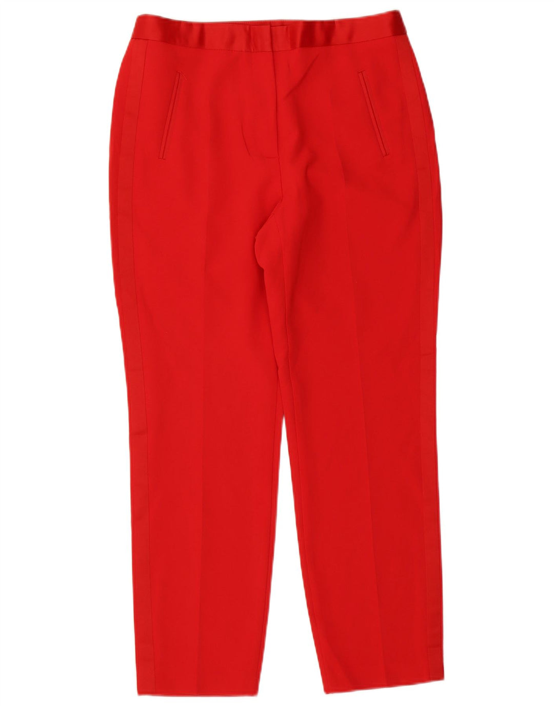 Pantaloni de costum slim pentru femei Zara L32 L27 Roșu