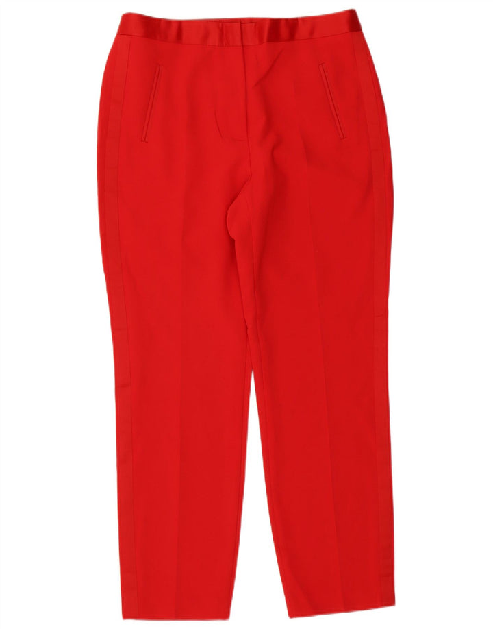 Pantaloni de costum slim pentru femei Zara L32 L27 Roșu