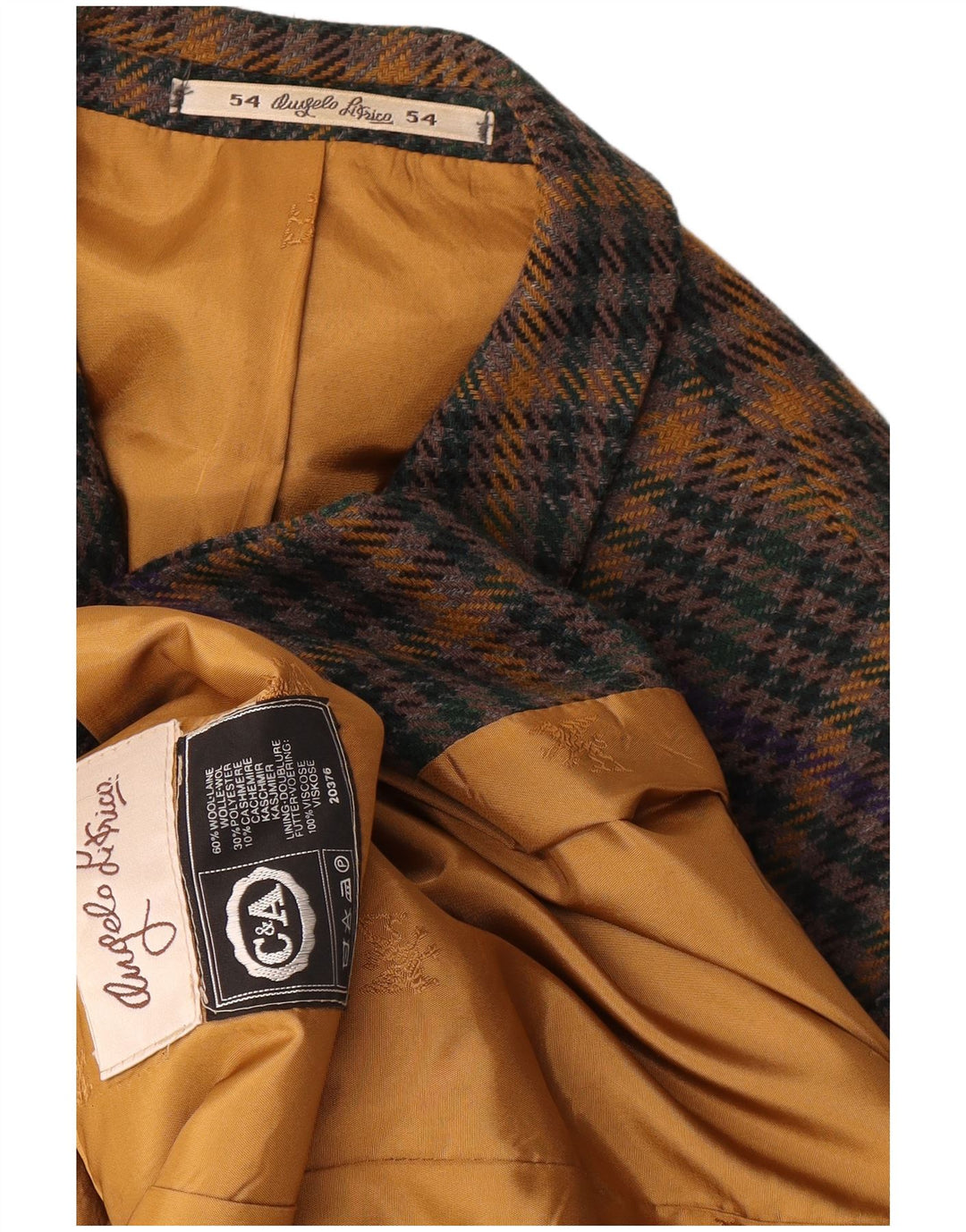 Jachetă Angelo Litrico pentru bărbați EU 54 2XL Multicolor Houndstooth