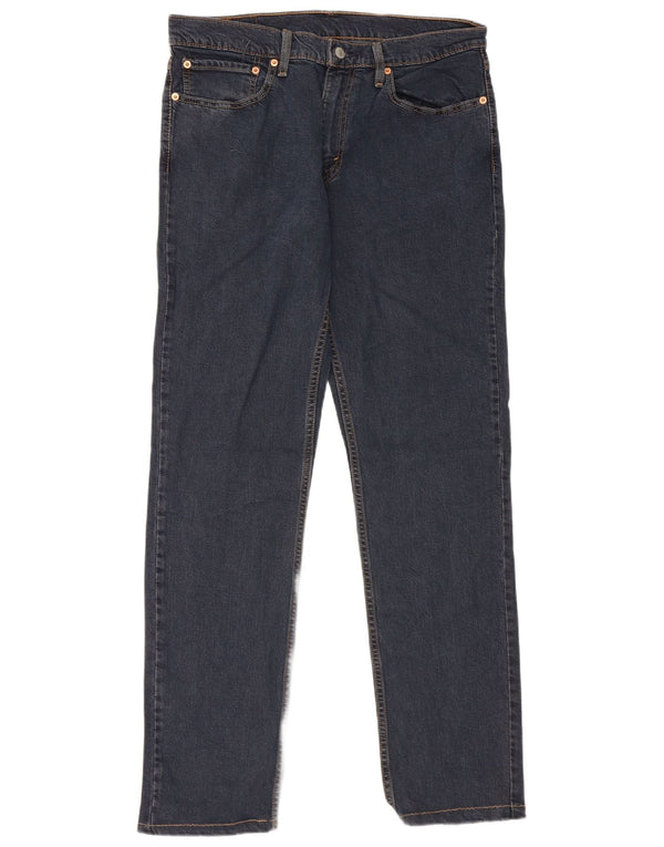 Blugi pentru bărbați Levi's 511 Slim W34 L34 Bumbac bleumarin