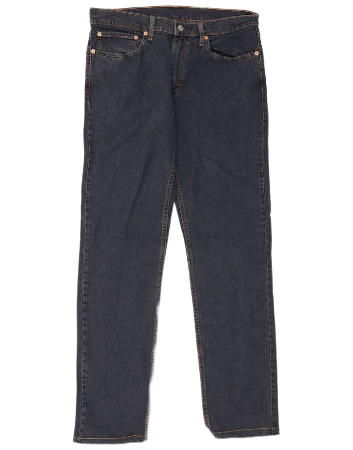 Blugi pentru bărbați Levi's 511 Slim W34 L34 Bumbac bleumarin