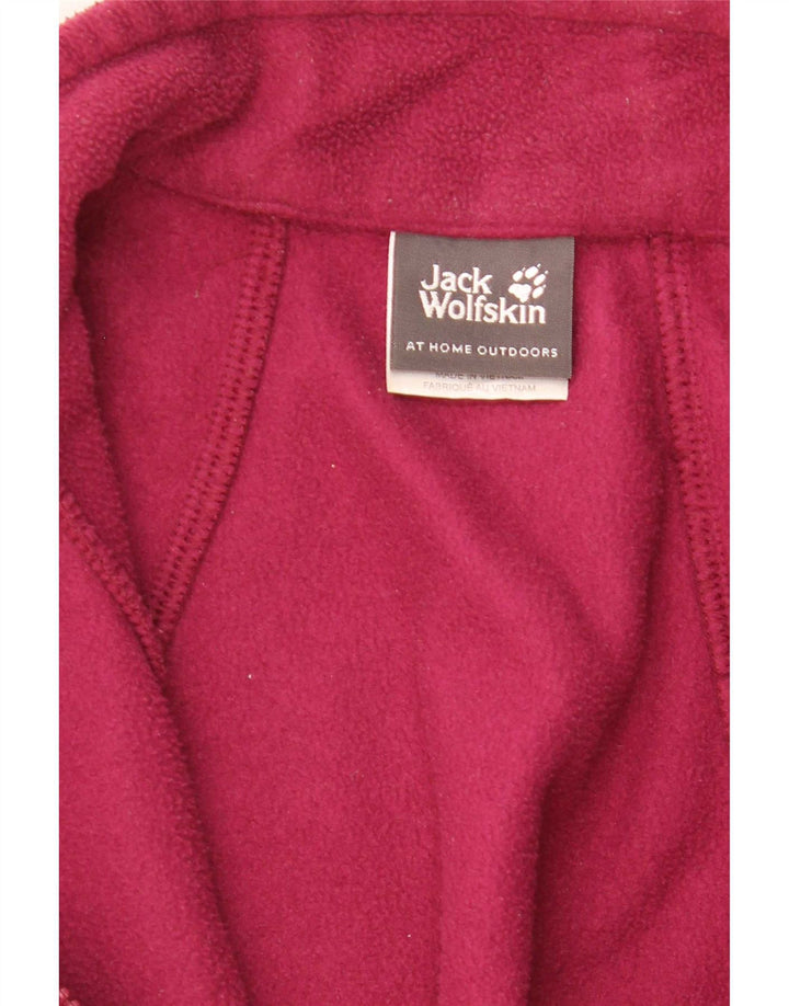 Jack Wolfskin Jachetă polară pentru femei UK 12/14 Poliester roz mediu