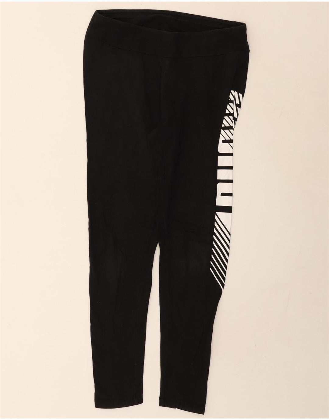 Leggings grafic Puma pentru femei UK 12 Medium Black