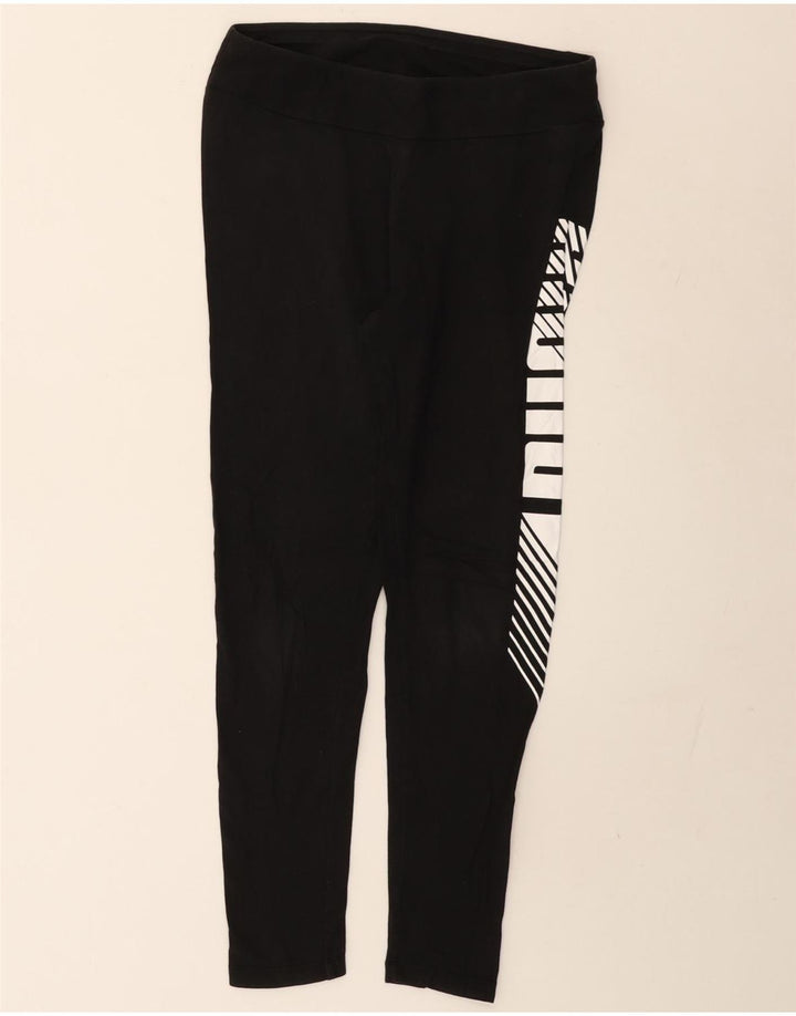 Leggings grafic Puma pentru femei UK 12 Medium Black