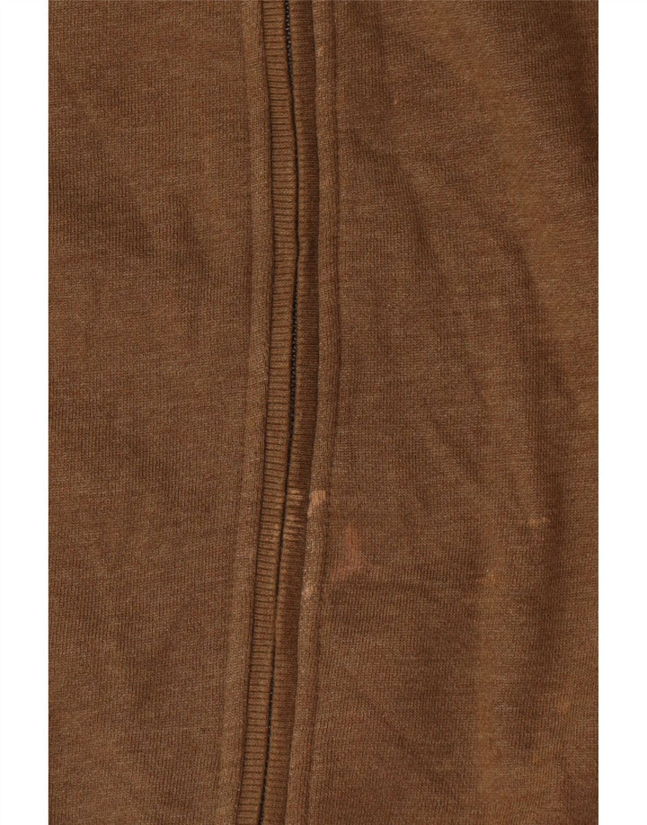Crew Clothing Trening pentru bărbați Jachetă mare, maro, bumbac