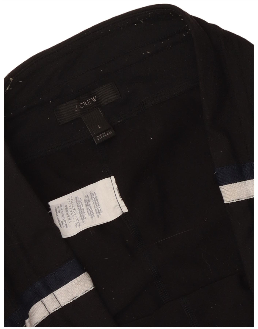 Pantaloni de trening pentru femei J. Crew UK 16, mare, negru, nailon