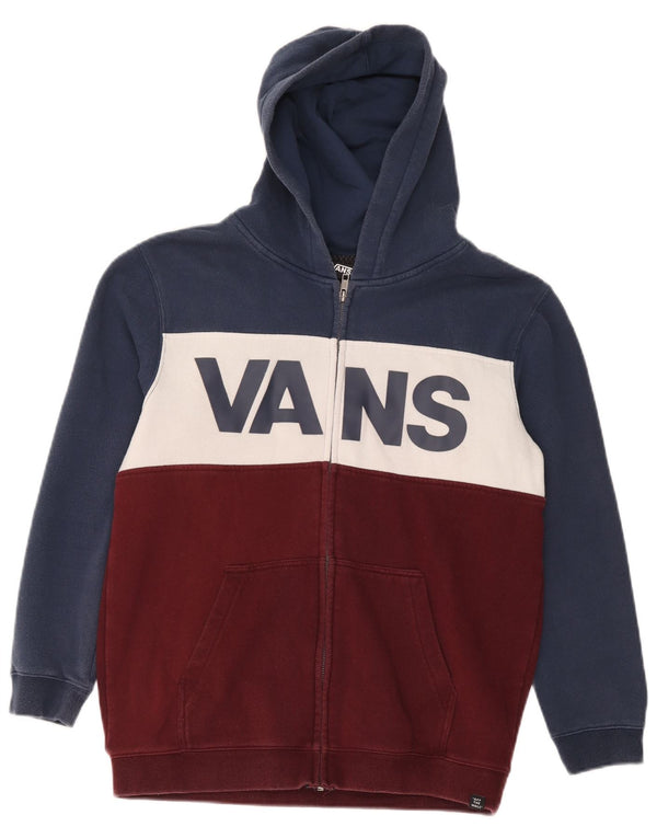 Pulover Vans Graphic Zip pentru femei UK 18 XL Bleumarin Colorblock