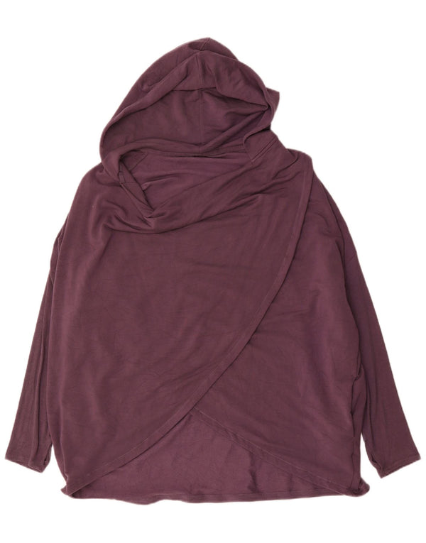 Jumper Athleta pentru femei cu paragate supradimensionat, UK 18 XL, mov, modal