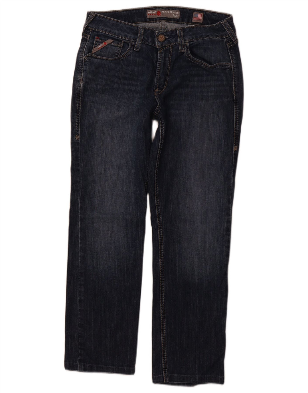 Blugi slim pentru femei ARIAT L27 L26 bumbac bleumarin