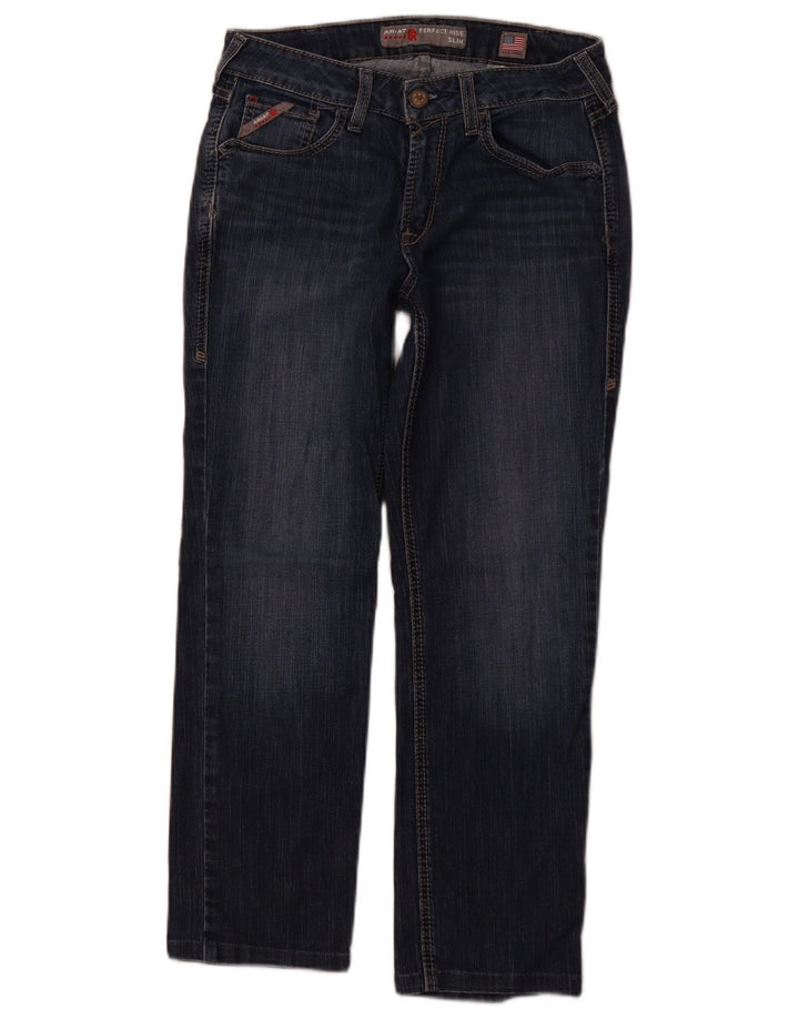 Blugi slim pentru femei ARIAT L27 L26 bumbac bleumarin