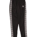 Pantaloni de trening grafic pentru bărbați Umbro, poliester negru mic