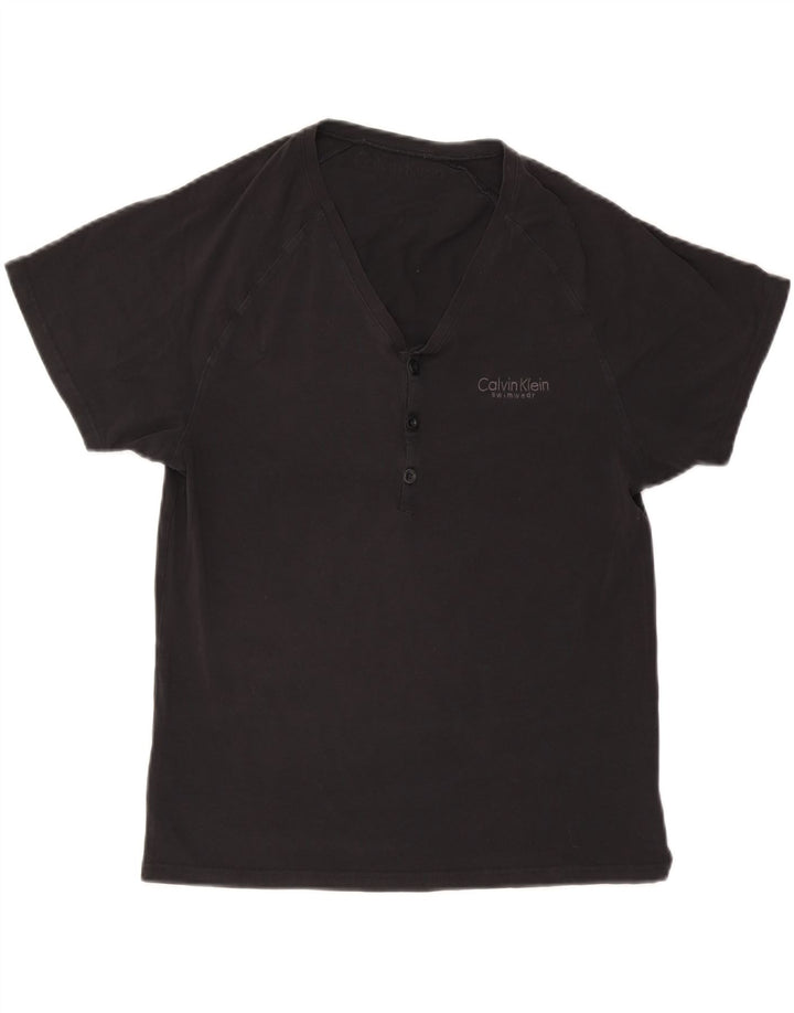 Tricou Calvin Klein pentru bărbați Top mare din bumbac negru