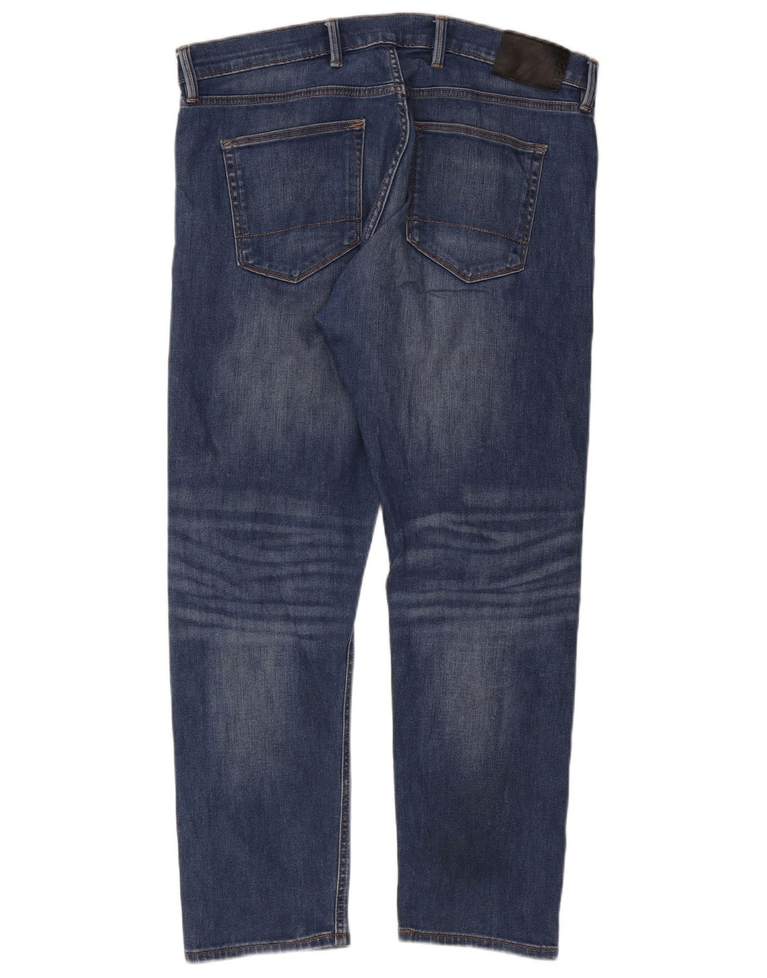 Blugi slim pentru bărbați Marks & Spencer W38 L29 Bumbac albastru