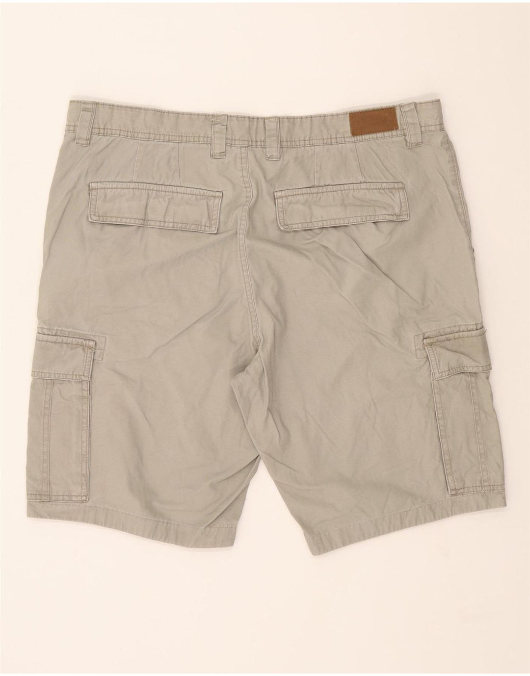 DACK'S Mens Regular Fit Cargo Shorts W38 XL Grey Cotton Vintage Dack's and Second-Hand Dack's from Messina Hembry 