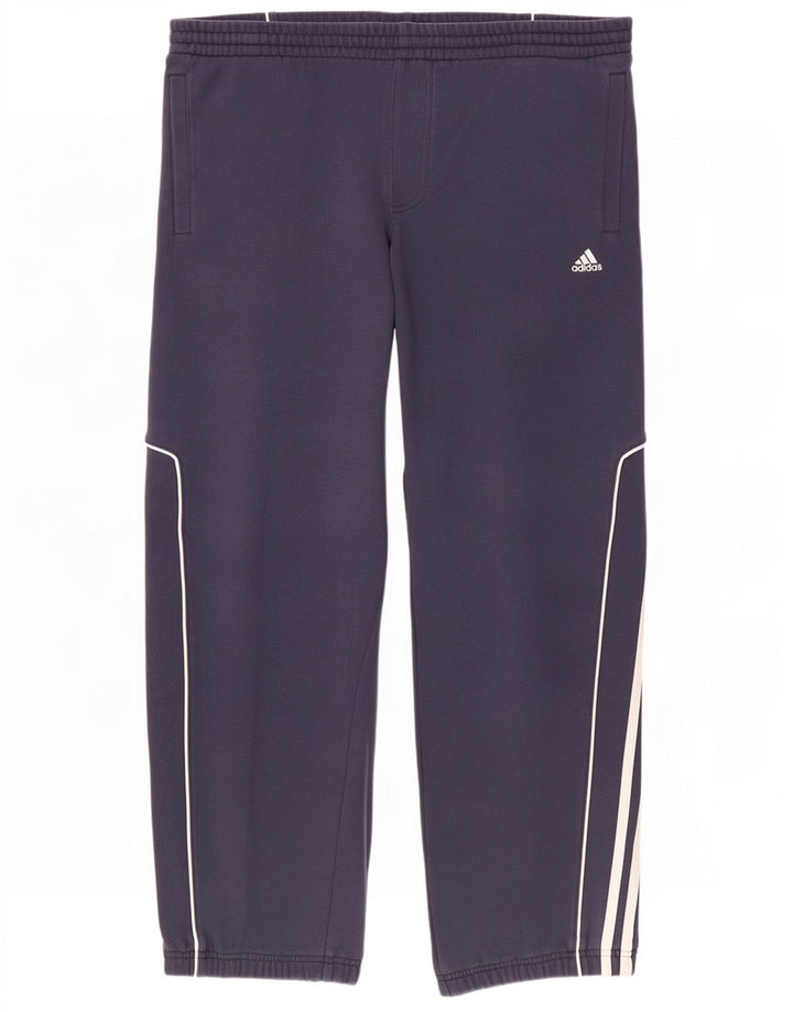 Pantaloni de trening Adidas Climalite pentru bărbați Pantaloni de jogging, mediu, bleumarin, bumbac
