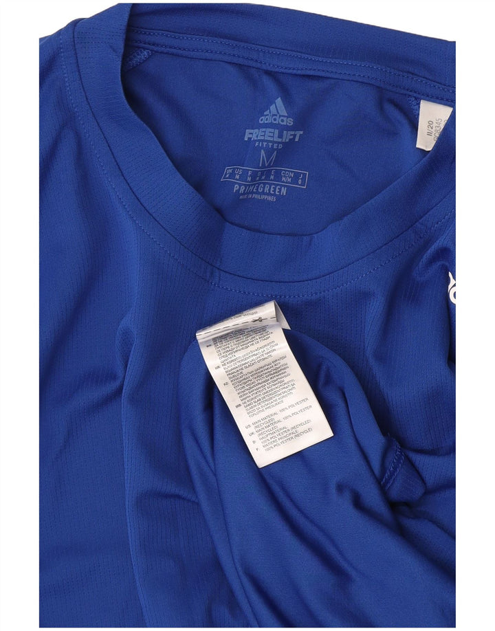 Tricou Adidas Primegreen pentru bărbați Top Medium Blue Poliester