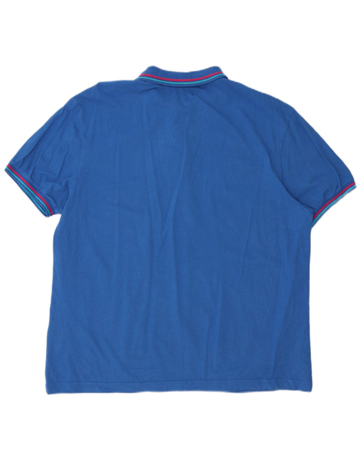 Cămașă polo pentru bărbați Kappa 2XL Albastru
