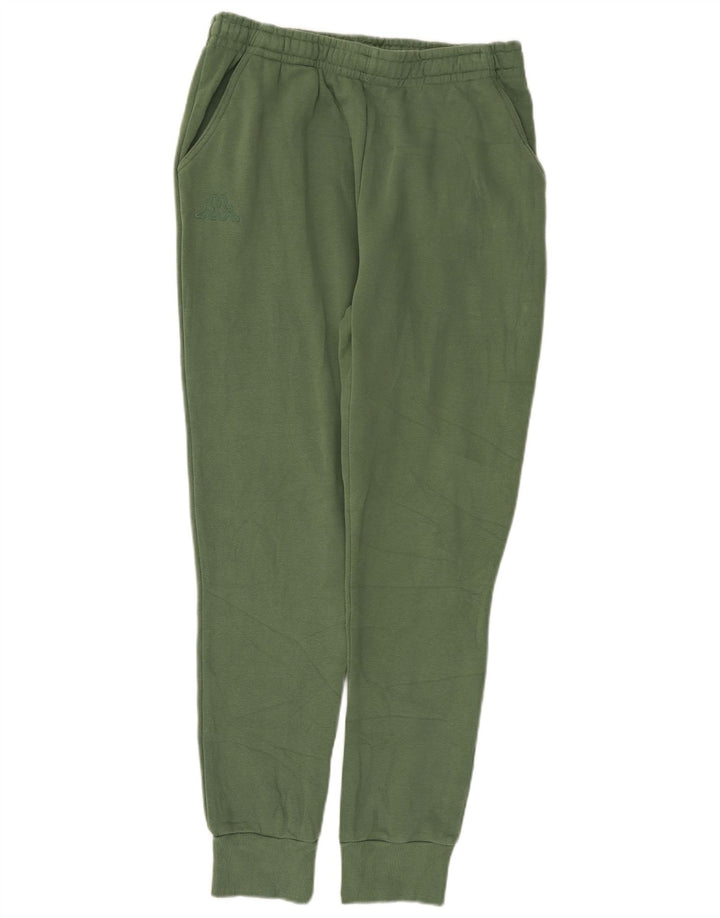 Pantaloni de trening cu grafică pentru bărbați Kappa Pantaloni de jogging, mari, verde