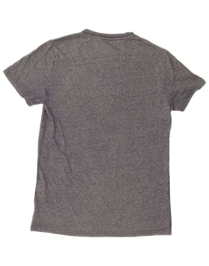 Tricou Superdry pentru bărbați Top mic, gri, bumbac cu pete