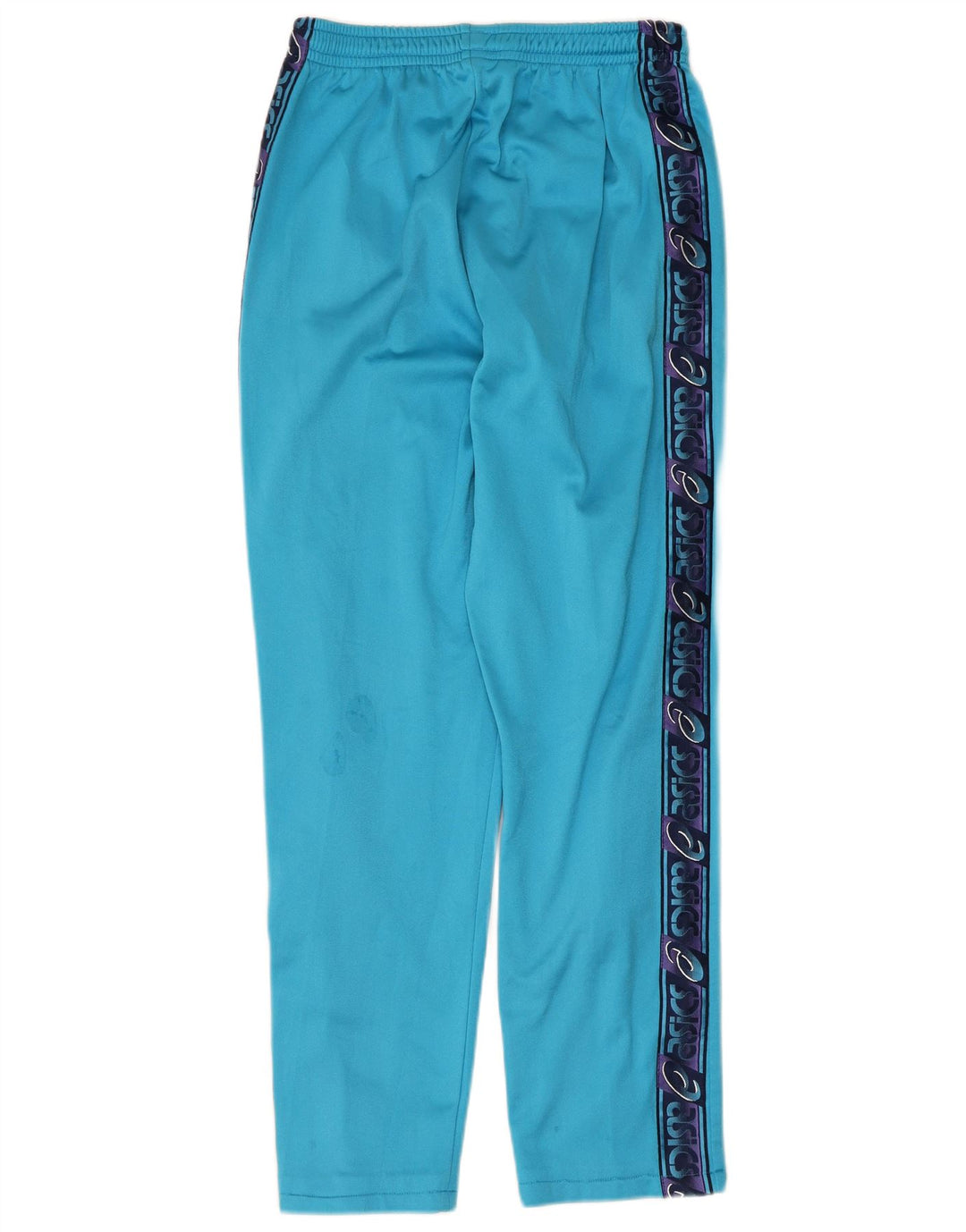 Pantaloni de trening grafic Asics pentru bărbați, albastru mediu, bloc de culoare