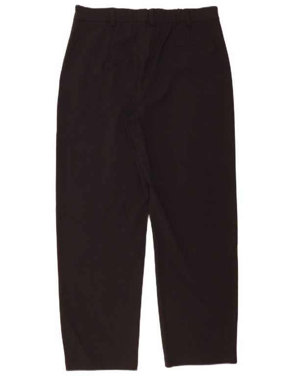 Marks & Spencer Pantaloni de costum scurt pentru femei UK 14 Large W32 L27 Black