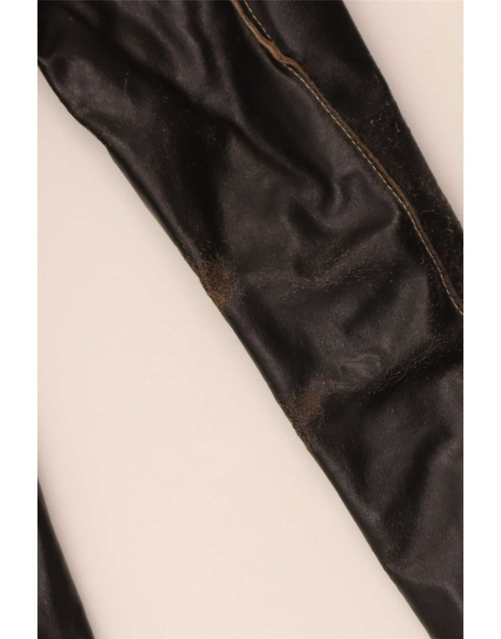 Trench din piele pentru femei Conbipel IT 42 Medium Black