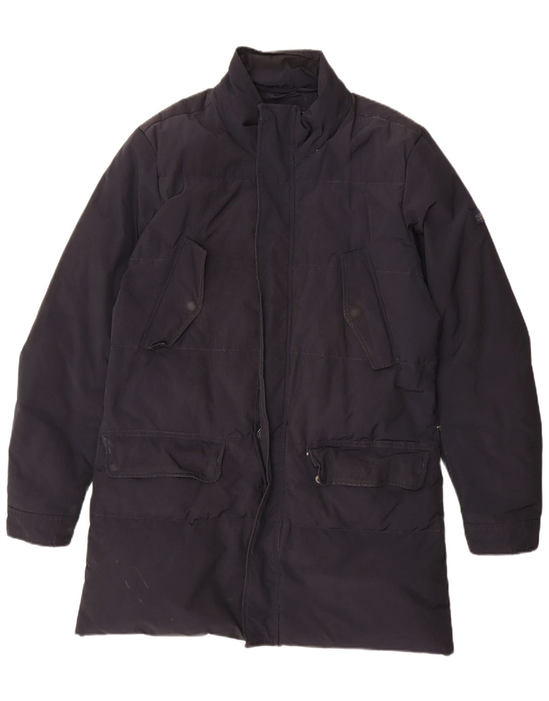 Palton căptușit pentru bărbați Woolrich UK 38 Medium Bleumarin