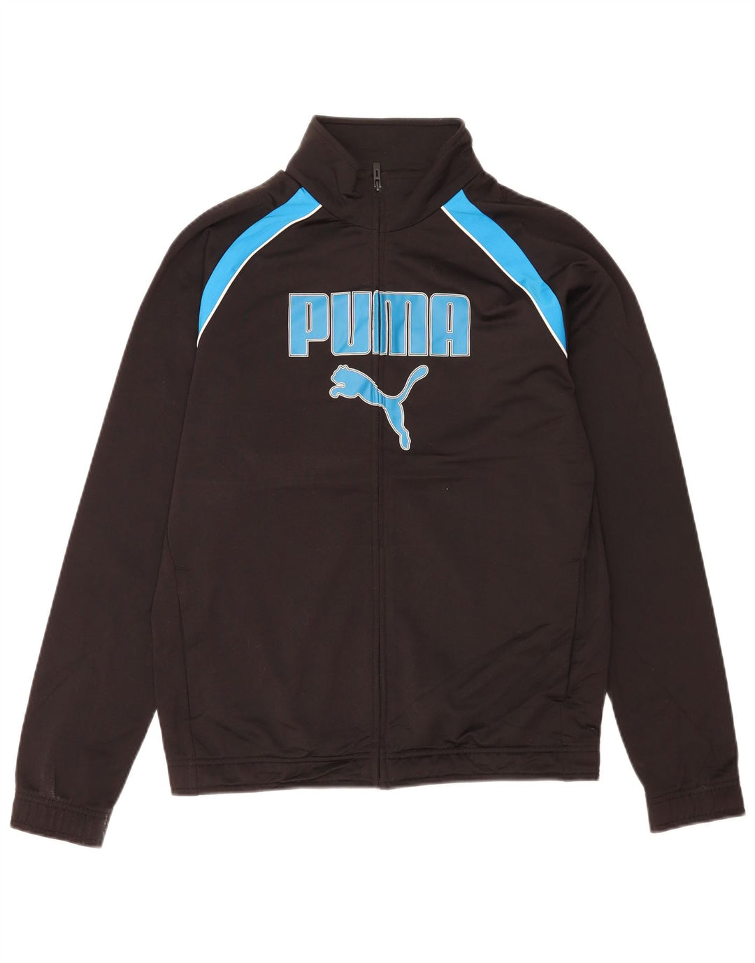 Jachetă de trening pentru bărbați Puma, mediu negru, color block