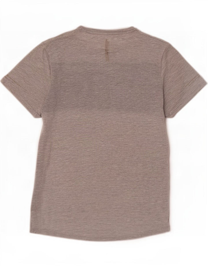 Tricou grafic pentru bărbați Superdry Top mare, gri, poliester color bloc