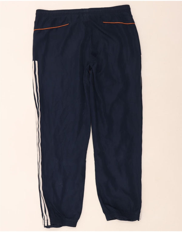 Adidas Mens Tracksuit Trousers Joggers UK 40/42 Medium Navy Blue Polyester