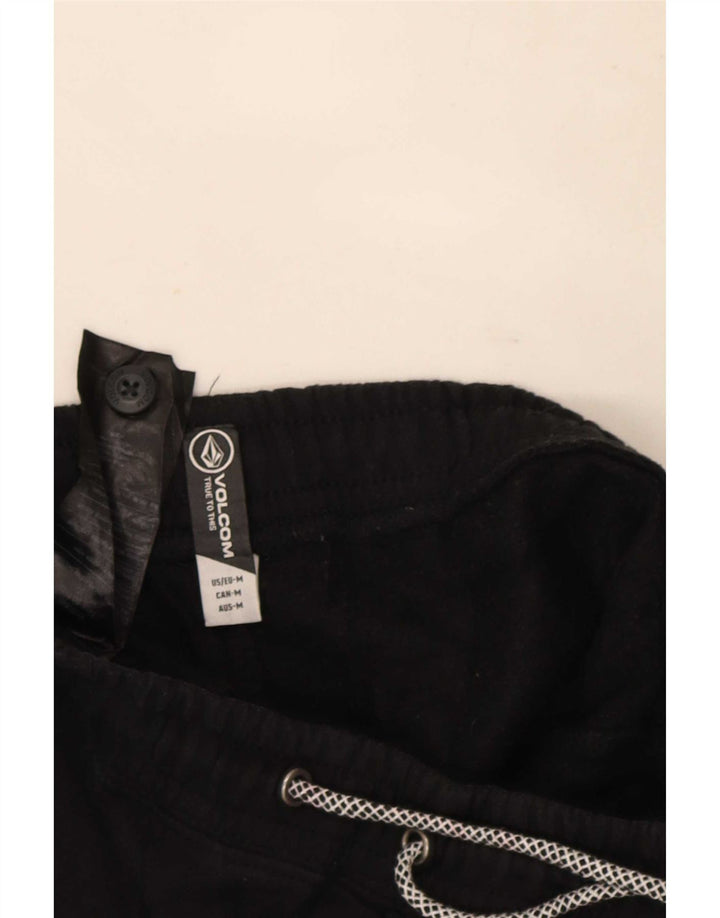 Pantaloni de trening pentru bărbați Volcom Pantaloni de jogging, bumbac mediu negru