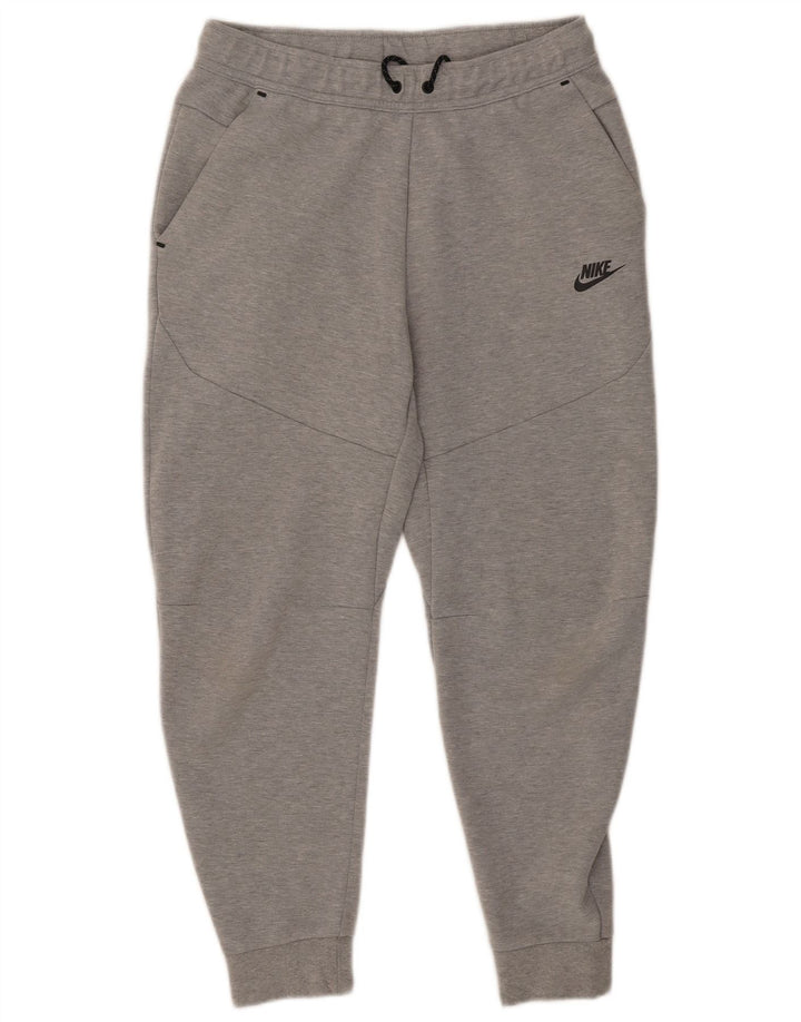 Pantaloni de trening pentru bărbați Nike Pantaloni de jogging, bumbac cu pete gri mediu