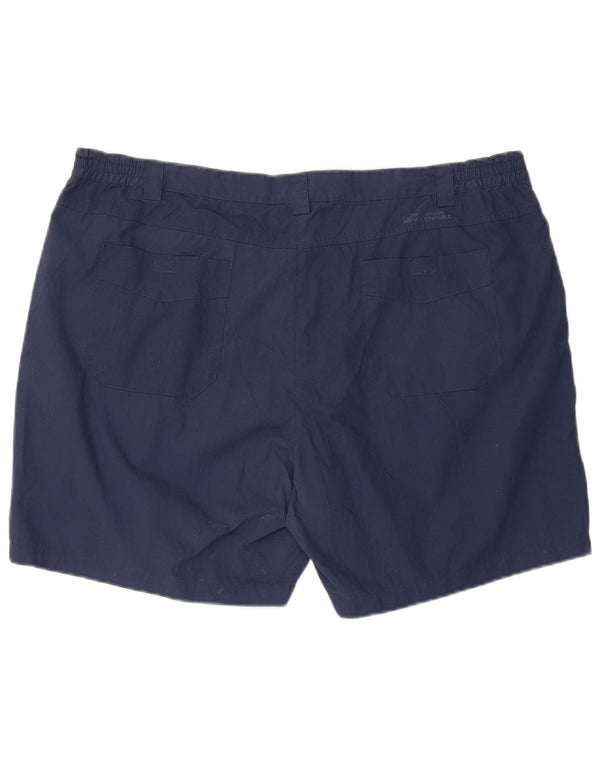 Mountain Warehouse Pantaloni scurți casual pentru femei cu talie înaltă W44 3XL bleumarin