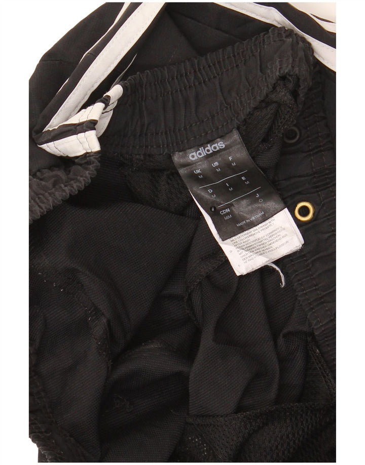 Pantaloni de trening Adidas pentru bărbați Joggeri poliester mediu negru